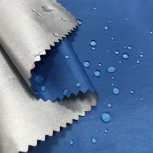 100 Percent Polyester Waterproof Flame Retardant Anti UV Blackout Roller Blind Fabric