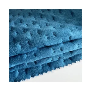 100 Percent Polyester Woven Herringbone Lightweight 220gsm Suede Fabric