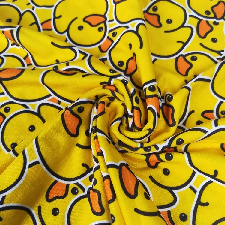 100D 4-Way Stretch Digital TPU Bonded Printed Fabric for Garment - Image 3