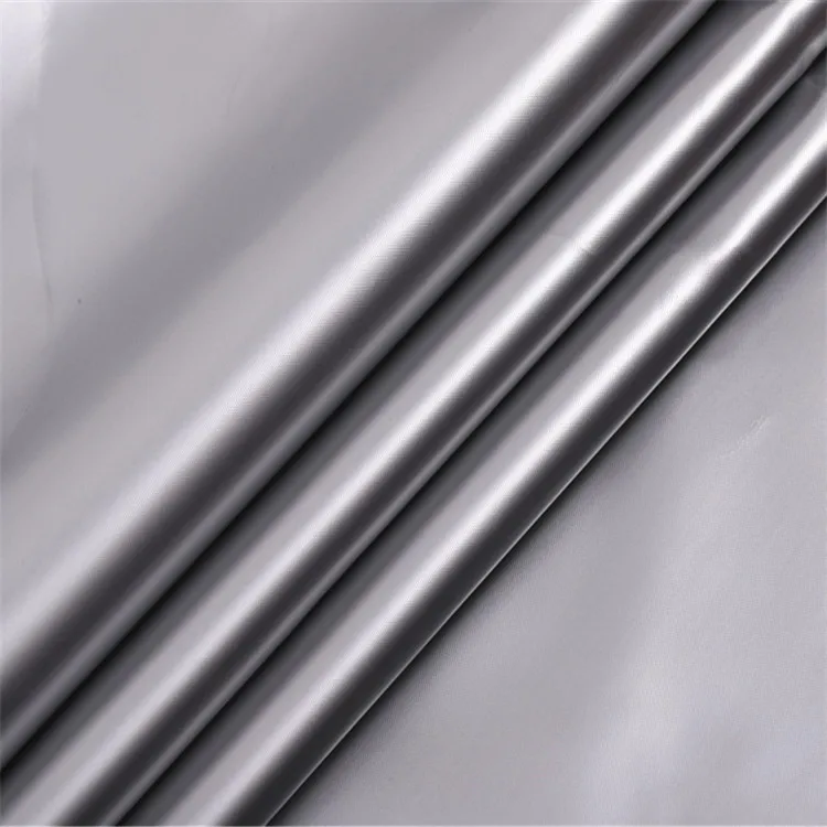 150D 210D 210T Oxford Fabric Silver Coating 100 Percent Blackout Flame Retardant Anti-UV Roller Blinds Tent - Image 3