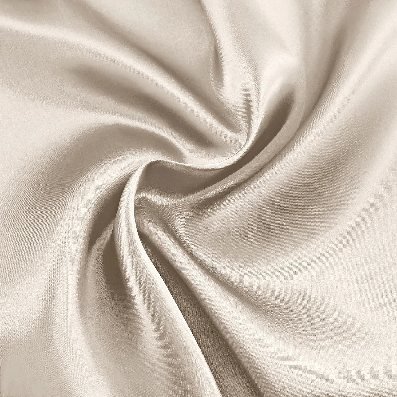 19 Momme 100 Percent Silk Satin Fabric Solid Color 114CM Knitted Plain Dyed
