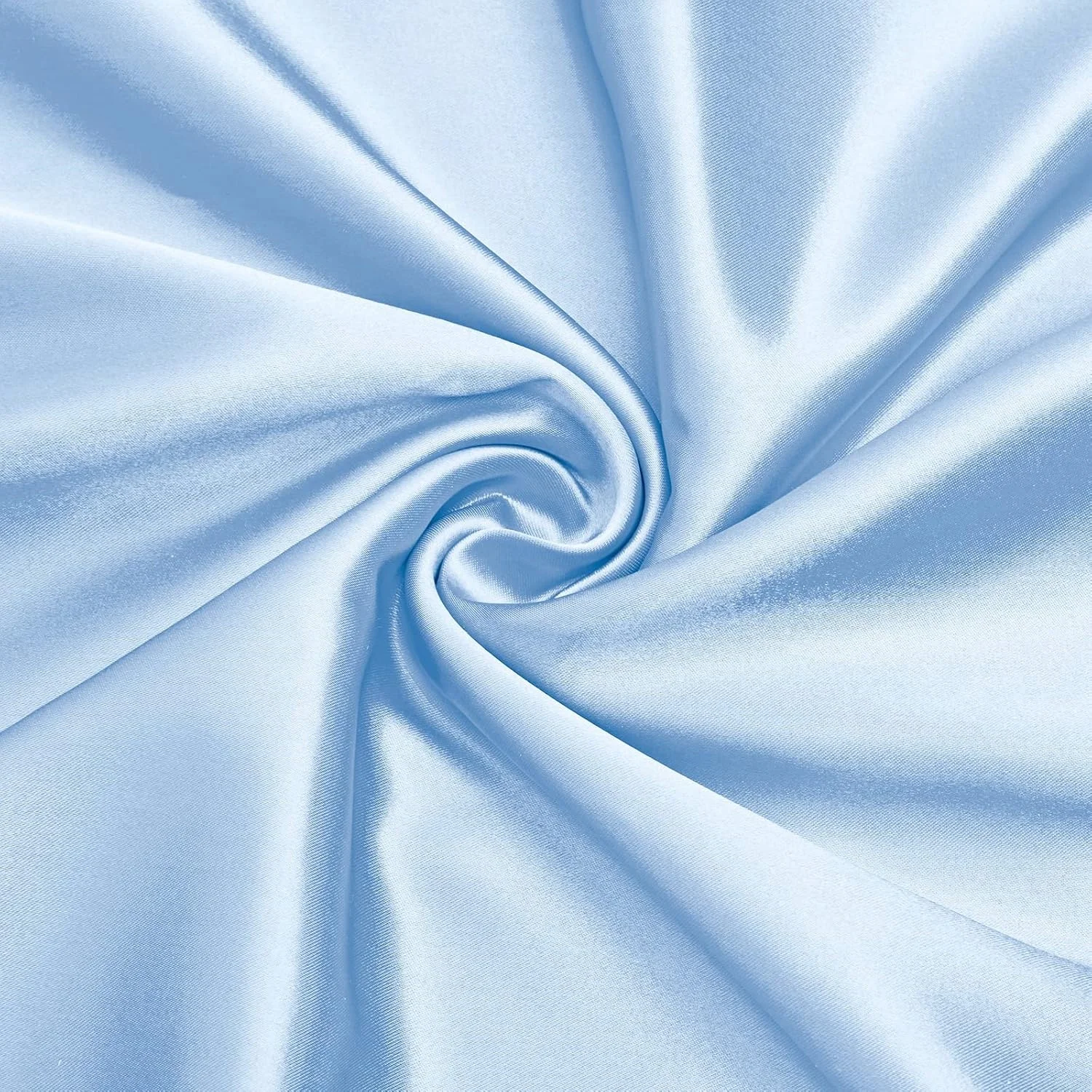 19 Momme 100 Percent Silk Satin Fabric Solid Color 114CM Knitted Plain Dyed - Image 3