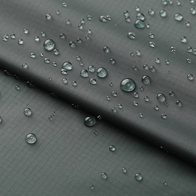 20D Nylon Taffeta Double Line Plaid Ripstop Waterproof PU Coated Woven Outdoor Canopy Tent Hammock Parachute Fabric for Girls - Image 3
