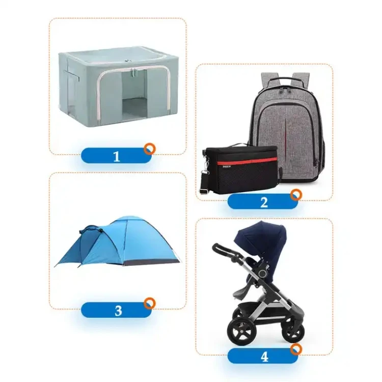 210 Denier Waterproof Ripstop Nylon Oxford Fabric for Bag 1000d Tpu Coated Nylon for Backpack - Image 6