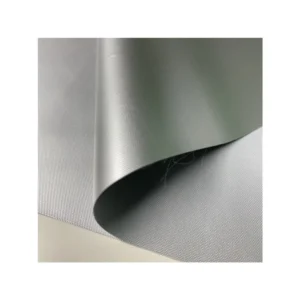 210D 100 Percent Polyester Oxford Blackout Fabric Sliver PU Coating Curtain Outdoor
