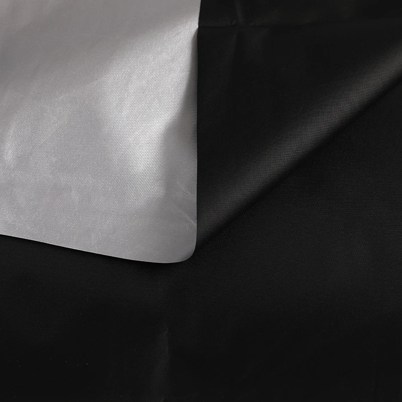 210D Polyester Oxford Fabric 100 Percent Blackout Silver Coating Car Curtain Roller Blind - Image 5