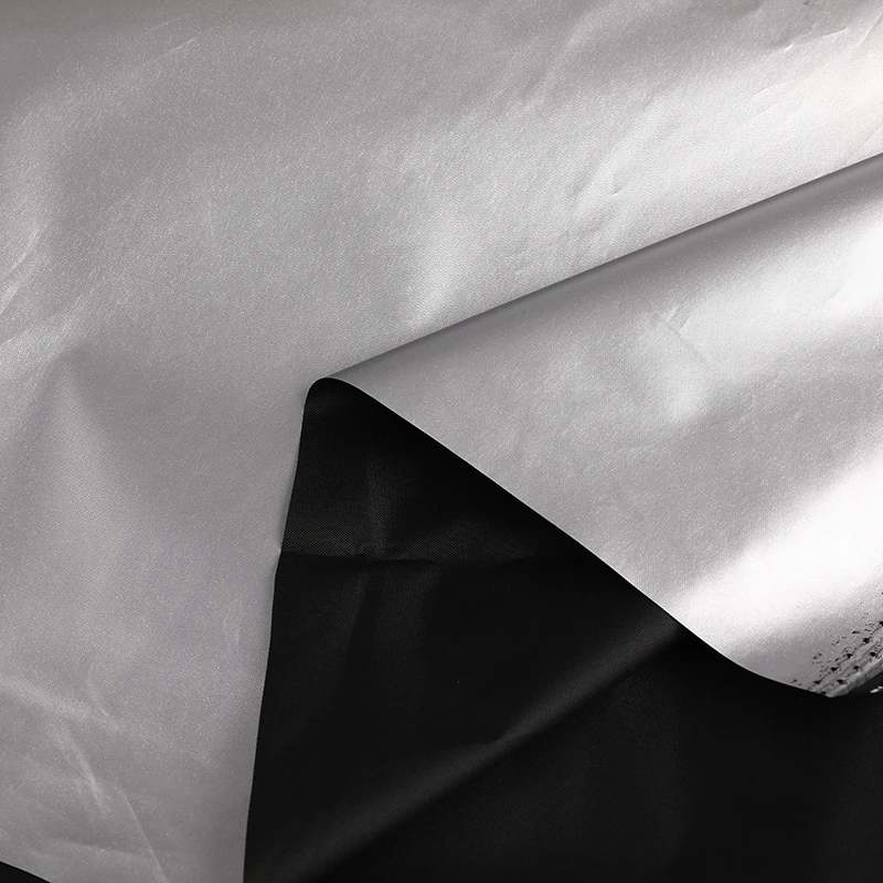 210D Polyester Oxford Fabric 100 Percent Blackout Silver Coating Car Curtain Roller Blind - Image 6