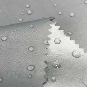 210T Polyester Taffeta Oxford Fabric Silver Coating 100 Percent Blackout Curtain Roller Blind