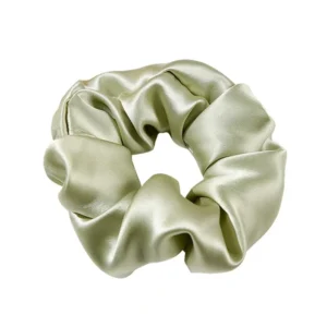 22 Momme 100 Percent Mulberry Silk Satin Scrunchie Elastic Hair Bands for Girls