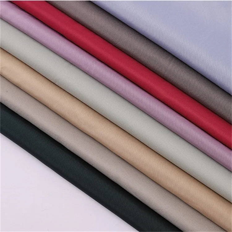 300T 100 Percent Polyester Flame Retardant Waterproof Memory Eco-Friendly Wedding Garment Lining Pongee Fabric - Image 3