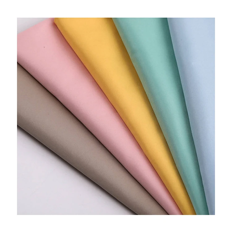 300T 320T Polyester Pongee Fabric 50D x 50D Waterproof Down Jacket Lining Beach Shorts Printing Fabric