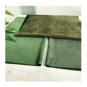 350 GSM Microfiber Knitting Suede Fabric Warp Knitted Stretch Suede for Jackets