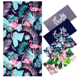 350 GSM Recycled Waffle Kitchen Towel Quick Dry Custom Antimicrobial Tea Towel
