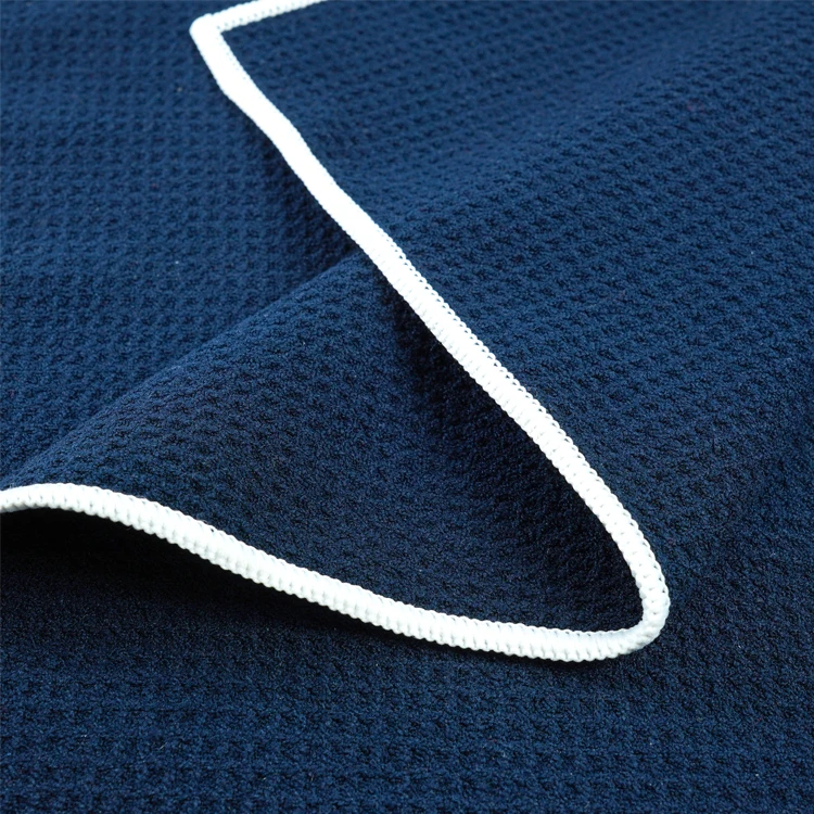 350gsm 400gsm Magnet Golf Towel Microfiber Waffle Towel with Magnet - Image 6