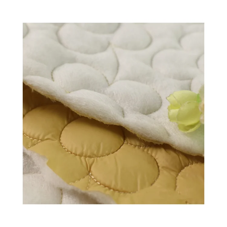 380T Nylon Spun Quilted Fabric - Nylon Quilted Fabric