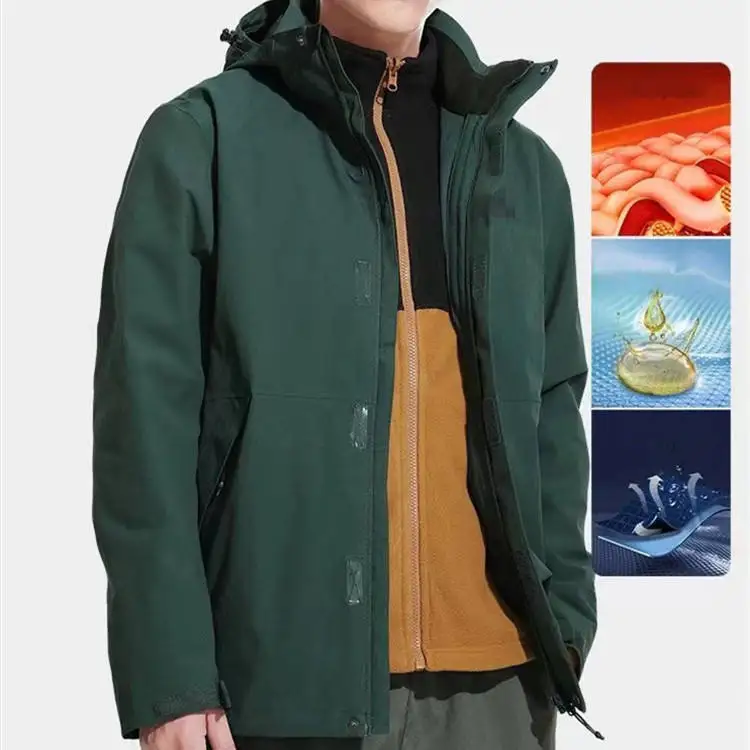 4 Percent Spandex Stretch Waterproof Taslan Fabric Nylon Jacket for Girls Sportswear - Image 6