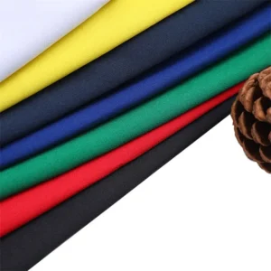 4-Way Stretch 75D Polyester Fabric 300D Plain Elastic Outdoor Sportswear Beach Pants