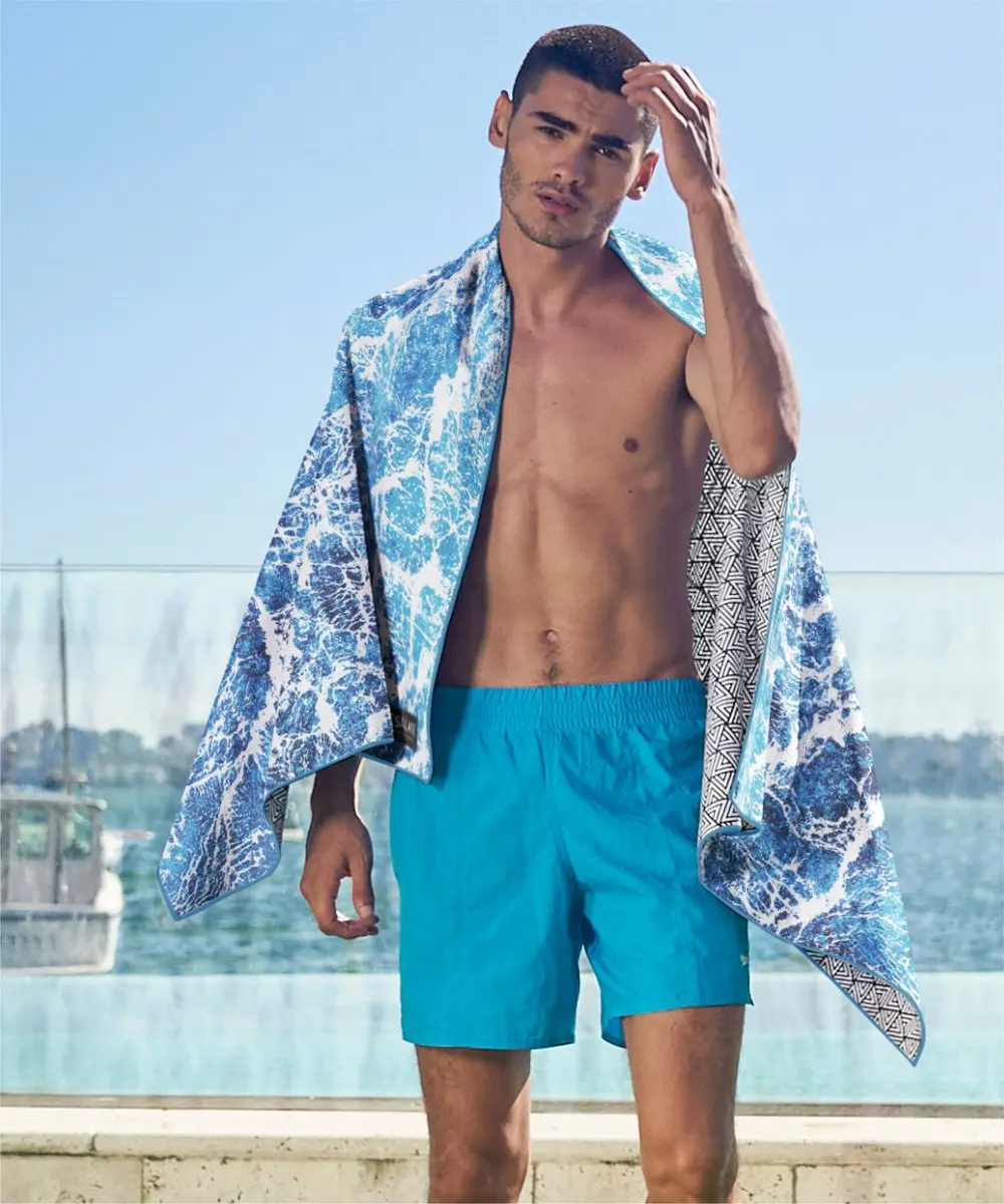 400gsm Customized Printed Waffle Towel for Beach Gym and Tea Towel - Image 5