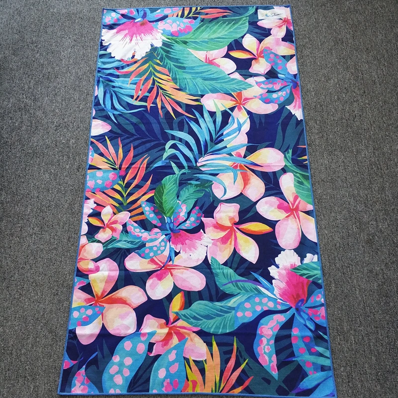 400gsm Customized Printed Waffle Towel for Beach Gym and Tea Towel - Image 6