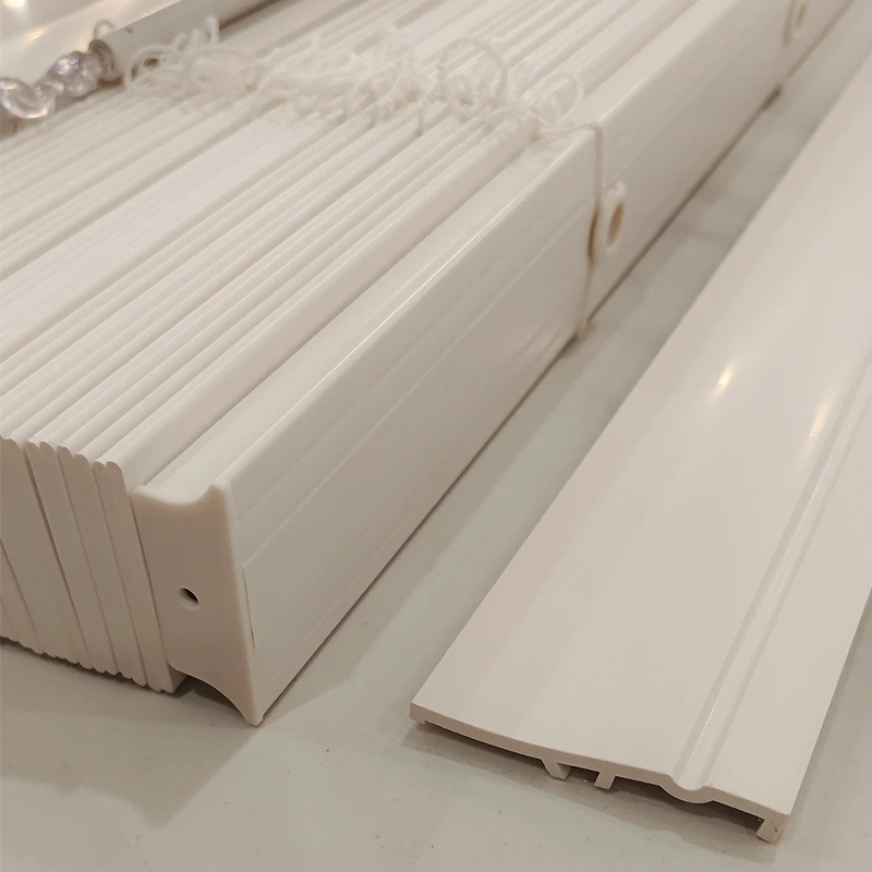50mm Cordless Wood Venetian Blinds Eco-Friendly Mold-Proof UV Blocking Modern - Image 4