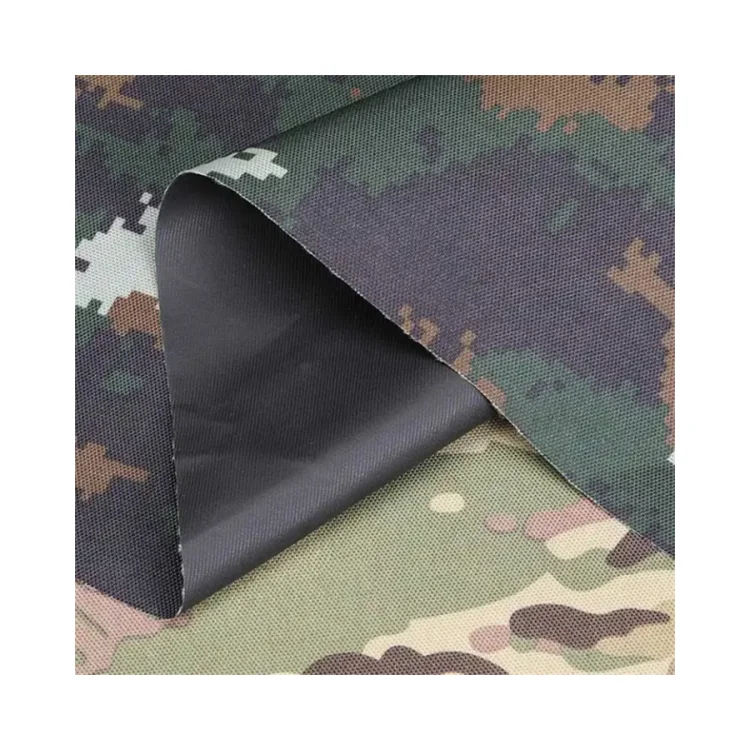 600D 900D 300D Waterproof Polyester Oxford Camouflage Fabric Woven Printed Plain - Image 2