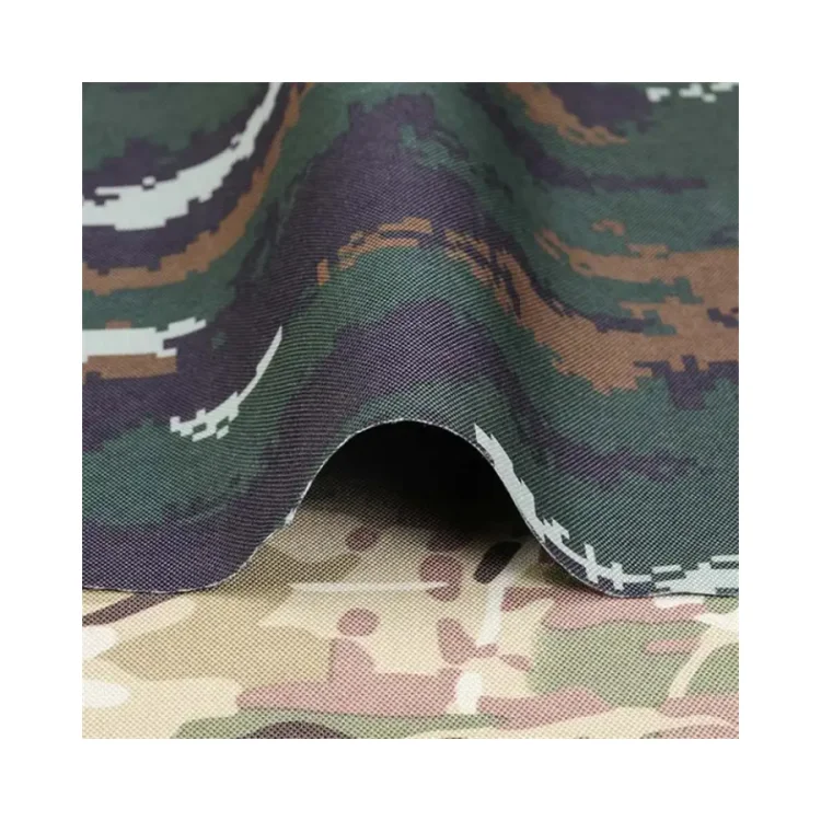 600D 900D 300D Waterproof Polyester Oxford Camouflage Fabric Woven Printed Plain - Image 3