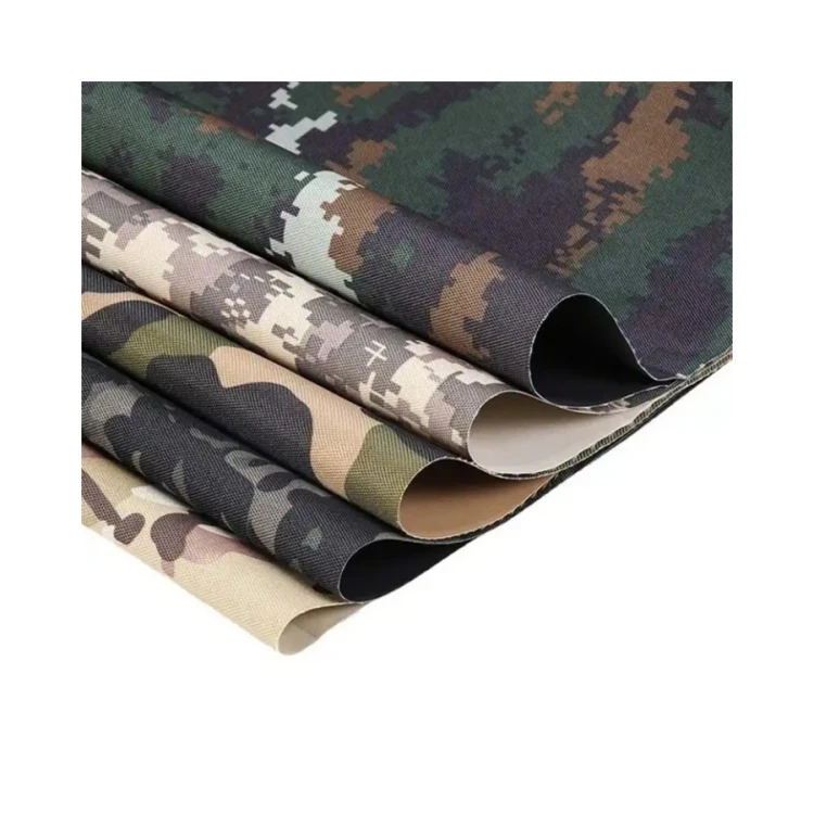 600D 900D 300D Waterproof Polyester Oxford Camouflage Fabric Woven Printed Plain - Image 6