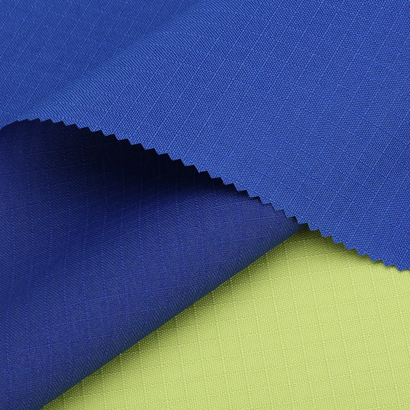 600D Polyester Ripstop Fabric Waterproof PVC Oxford 1cm Grid Bag Material - Image 6