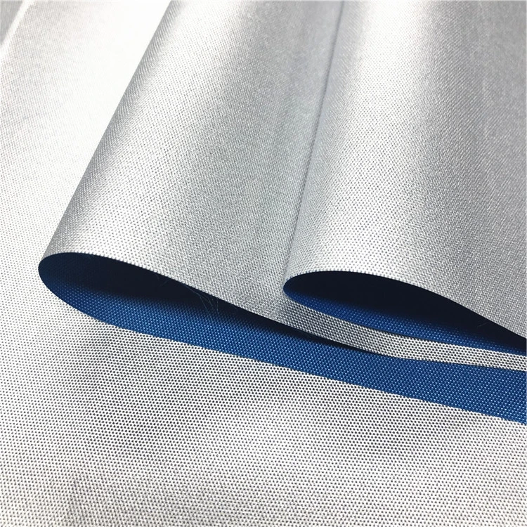 600D Ripstop Twill 100 Percent Polyester Oxford Fabric Waterproof Silver Coated - Image 4