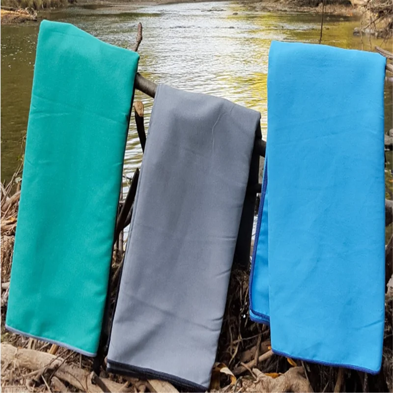 80 Percent Polyester 20 Percent Polyamide Absorbent Lightweight Quick-Dry Microfiber Sports Towel - Image 5