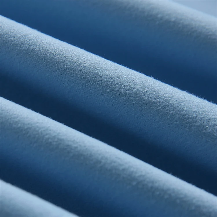 80 Percent Polyester 20 Percent Polyamide Woven Microfiber Suede Fabric Lightweight Eco-Friendly - Image 4