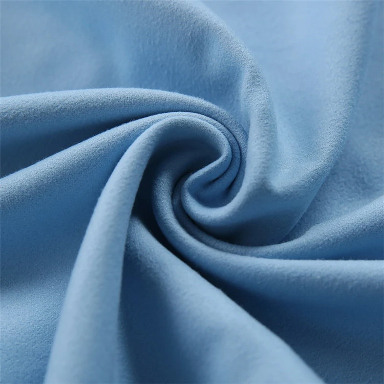 80 Percent Polyester 20 Percent Polyamide Woven Microfiber Suede Fabric Lightweight Eco-Friendly - Image 5