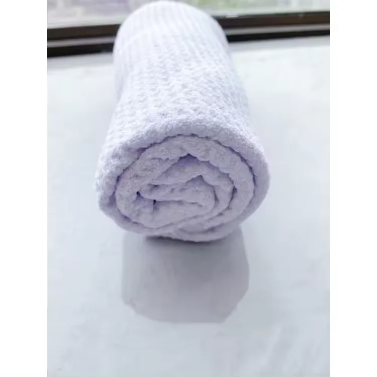80 Percent Recycled Polyester 20 Percent Nylon 350g Microfiber Waffle Towel Quick-Dry Antimicrobial - Image 5