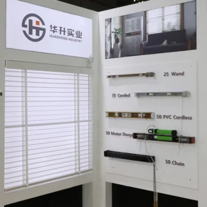 A-OK Electric Wooden Venetian Blinds Motor for Skylight Windows Horizontal Built-In