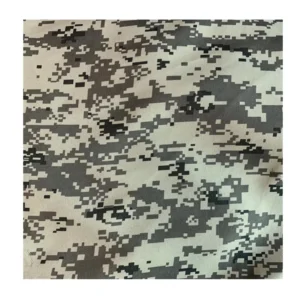 BS5852 Permanent Flame Retardant Camouflage Printed Oxford Fabric