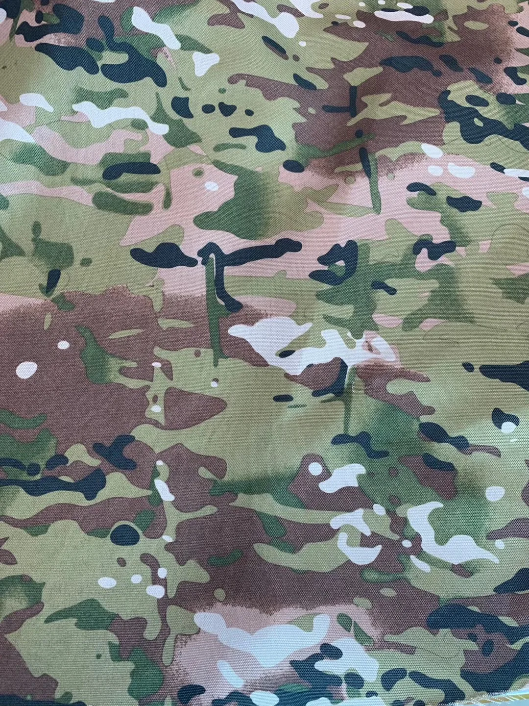 BS5852 Permanent Flame Retardant Camouflage Printed Oxford Fabric - Image 2