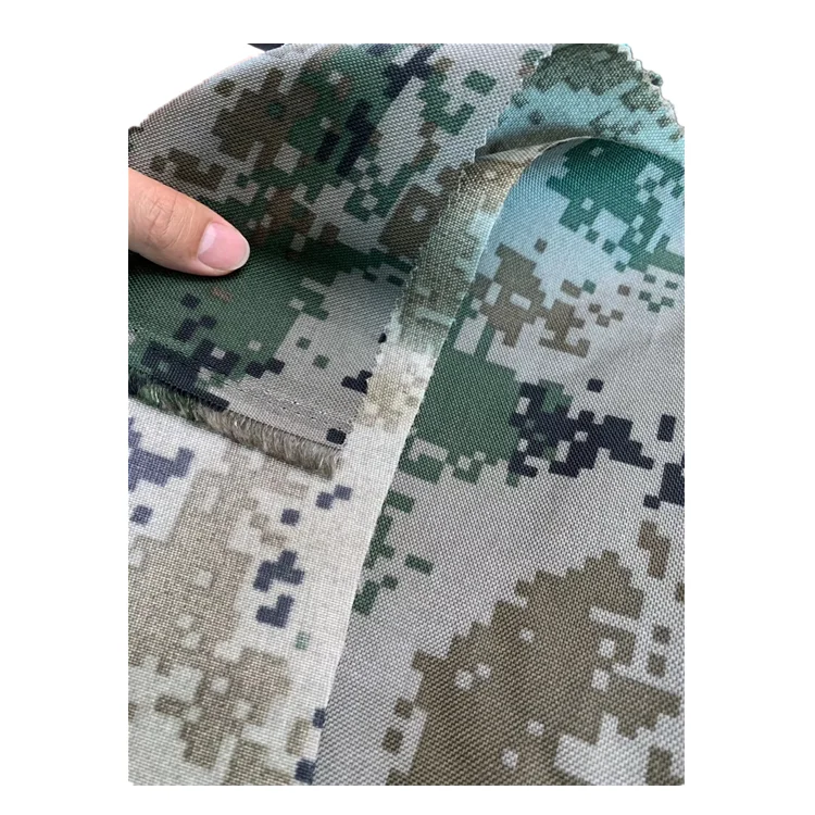 BS5852 Permanent Flame Retardant Camouflage Printed Oxford Fabric - Image 4