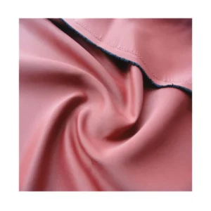 Blackout Curtain Fabric 100 Percent Polyester 3-Pass Woven Flame Retardant Twill Upholstery Fabric Black