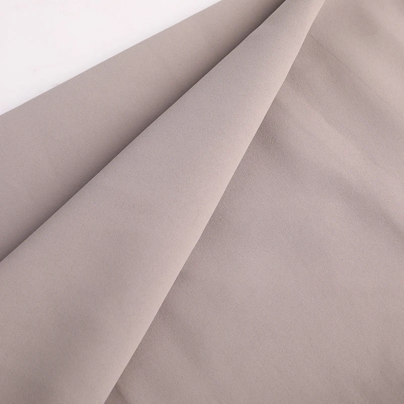 Blackout Twill Curtain Fabric 100 Percent Polyester Flame Retardant Black Yarn Woven - Image 6