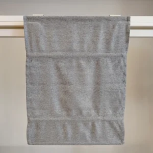 Built-In Magnetic Roman Shade Vertical Pattern Window Blind