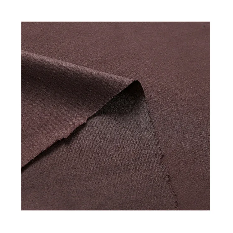 Color Fastness Scuba Suede Fabric Plain Upholstery Garments Furniture Cars Sofas Shoes