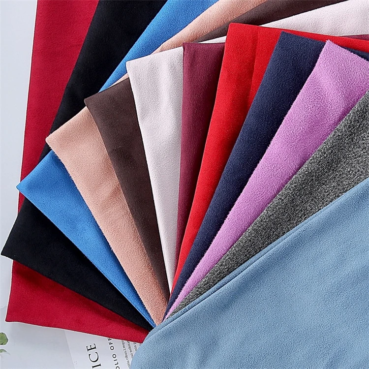 Color Fastness Scuba Suede Fabric Plain Upholstery Garments Furniture Cars Sofas Shoes - Image 5