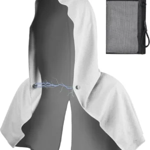 Cooling Towel Head Wrap with Ear Loops for Neck and Face Gym Sports Outdoor