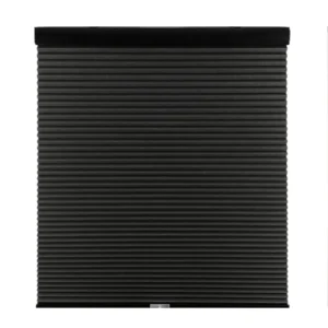 Cordless Fabric Honeycomb Roller Shades for Hotel Bedrooms Offices Living Room Automatic Feature Minimal Style Built-in