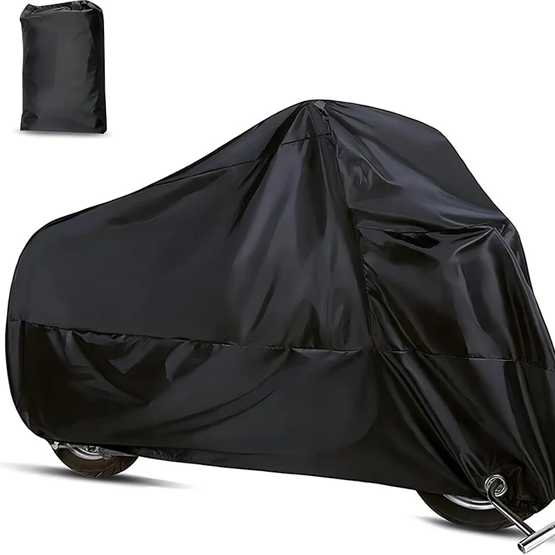 Cross-Border Motorcycle E-Bike Cover Thickened Four-Season Oxford Cloth Silver-Coated Waterproof