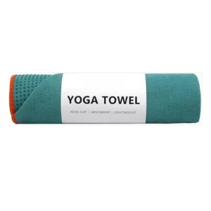 Custom 63x183cm Microfiber Yoga Towel Non Slip Grip Dot Absorbent Quick Dry Machine Wash