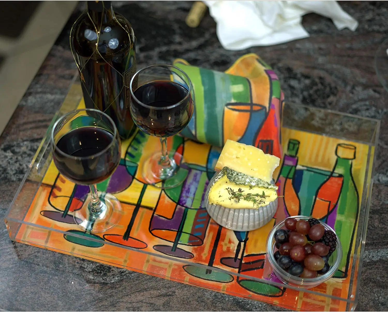 Custom Colorful Waffle Microfiber Cleaning Dish Towel for Kitchen Tea - Image 5