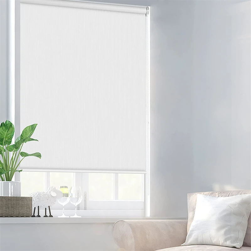 Custom Cordless Coastal Blind Built-In Pinhole Installation UV Blocking - Image 5