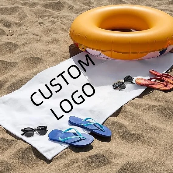 Custom Designed Microfiber Beach Towel Soft Quick Dry Sand Free Suede Gift - Image 4