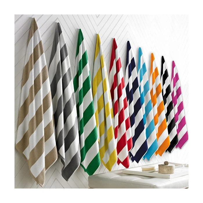 Custom Lightweight Microfiber Beach Towel Rectangle Quick-Dry Antibacterial Travel Bag Custom Size